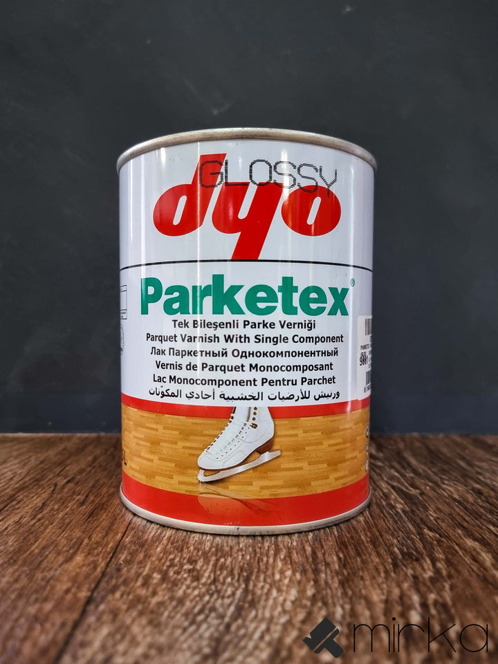 Еднокомпонентен полиуретанов лак за паркет Dyo Parketex гланц