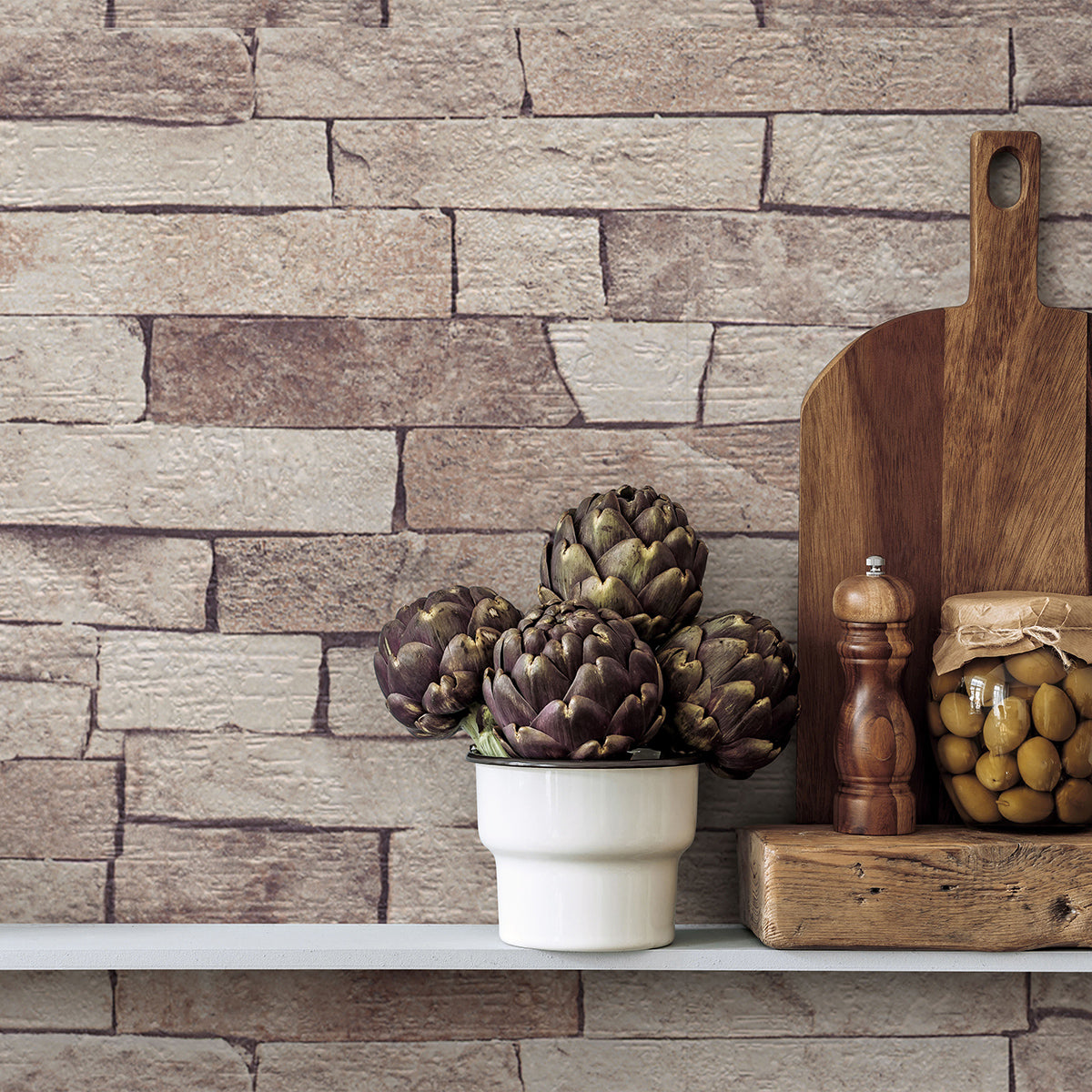 Тапет Лято гнайс беж (Новости) - 2