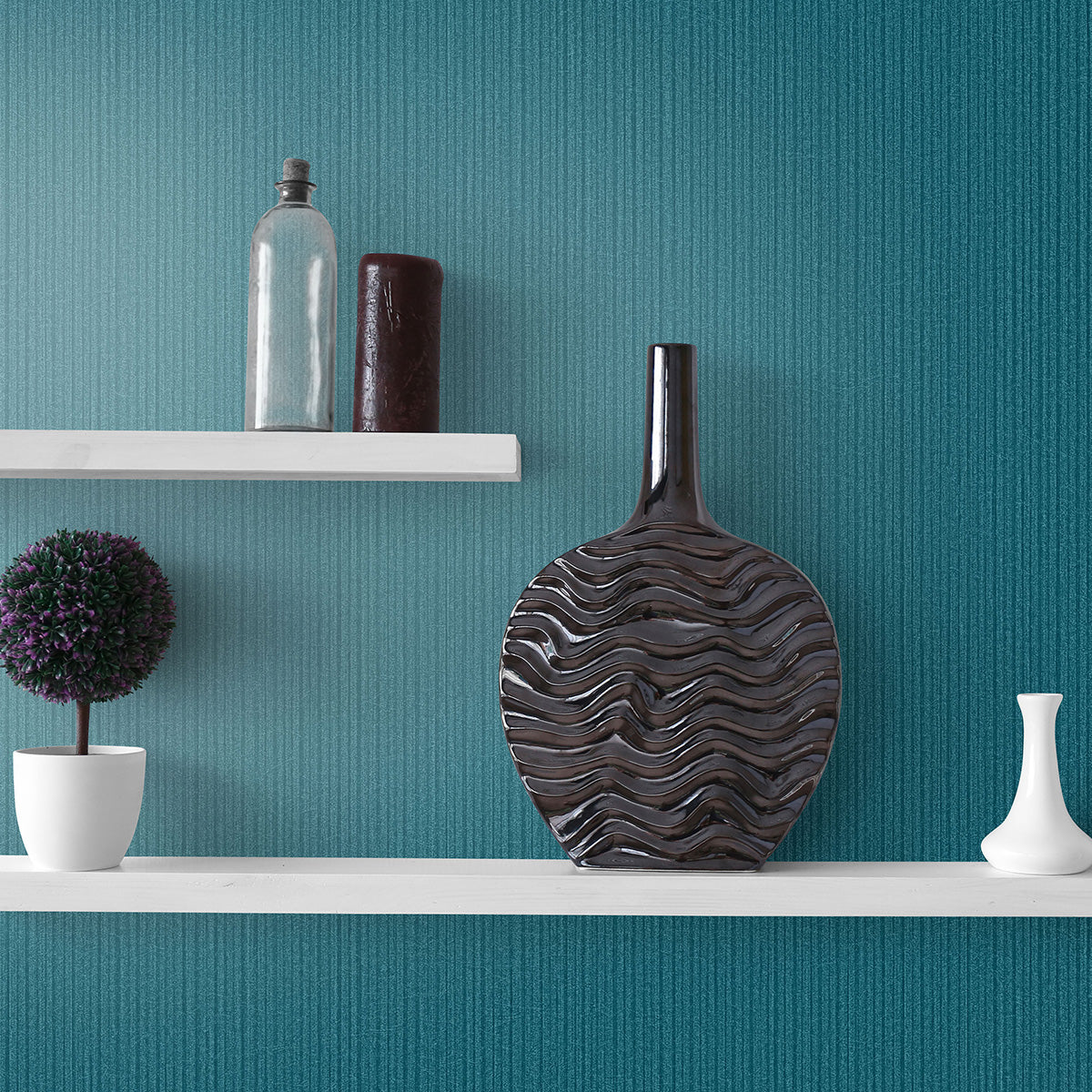 Тапет Пролет плат синьо