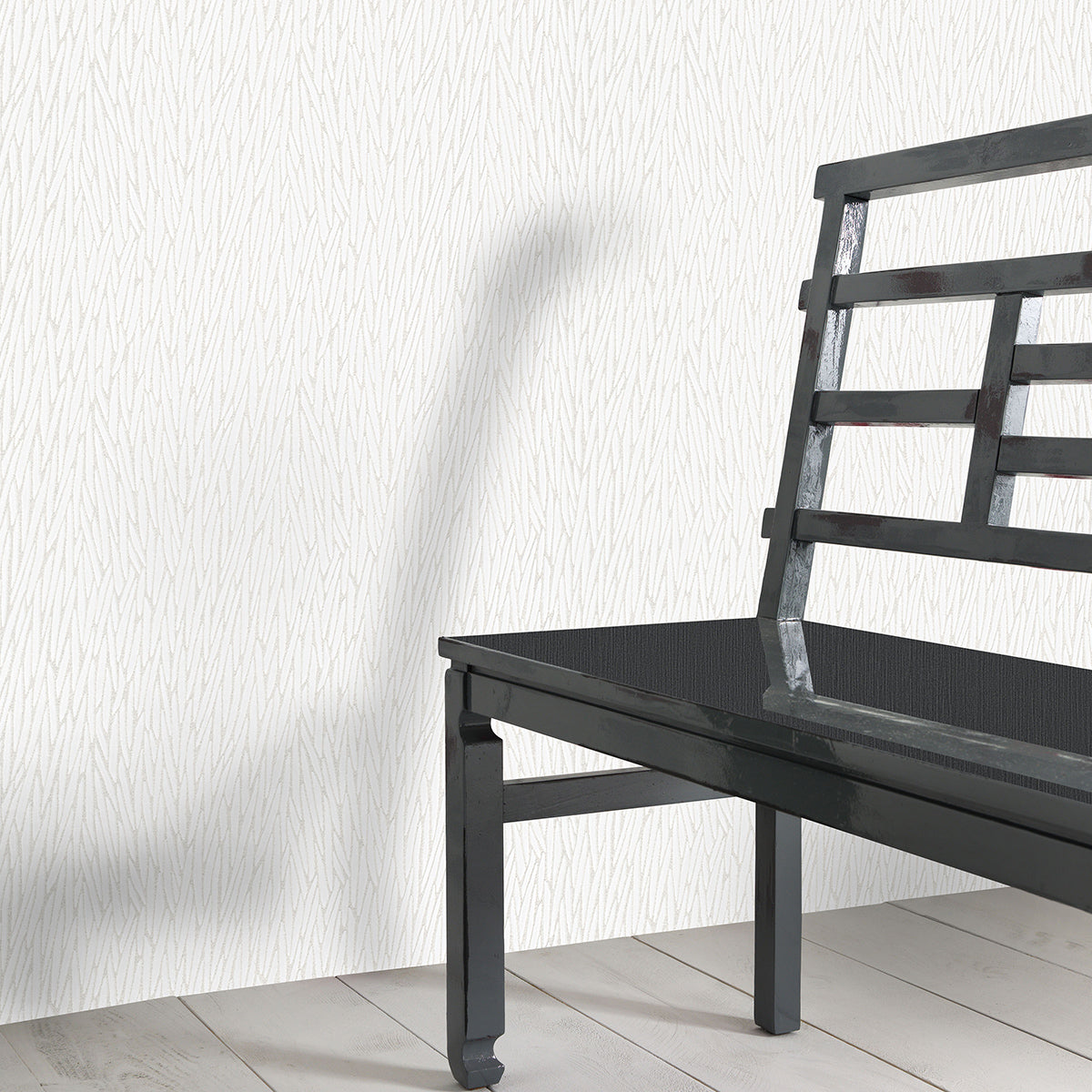 Тапет Лято блестящи линии бяло