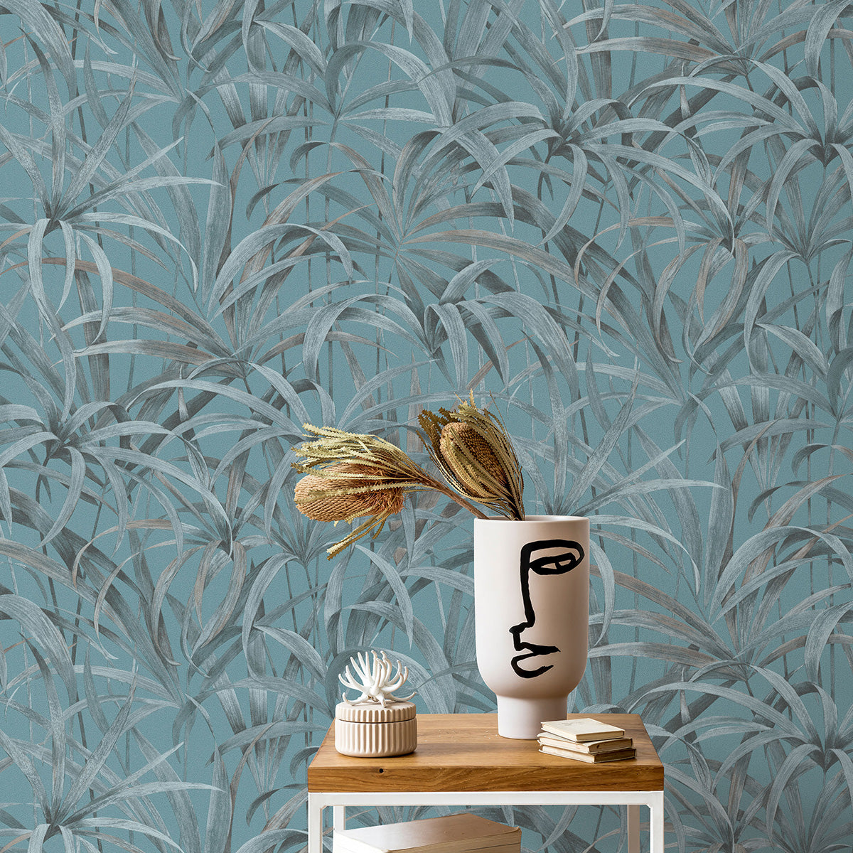 ТАПЕТ ПРОЛЕТ ЛИСТА ТЮРКОАЗ