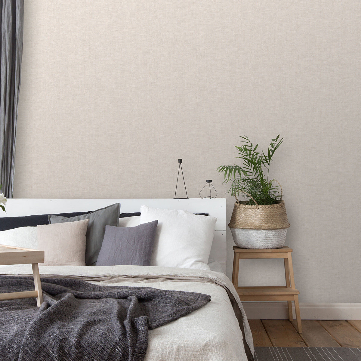 ТАПЕТ ПРОЛЕТ ЛЕН БЕЖ СВЕТЛО