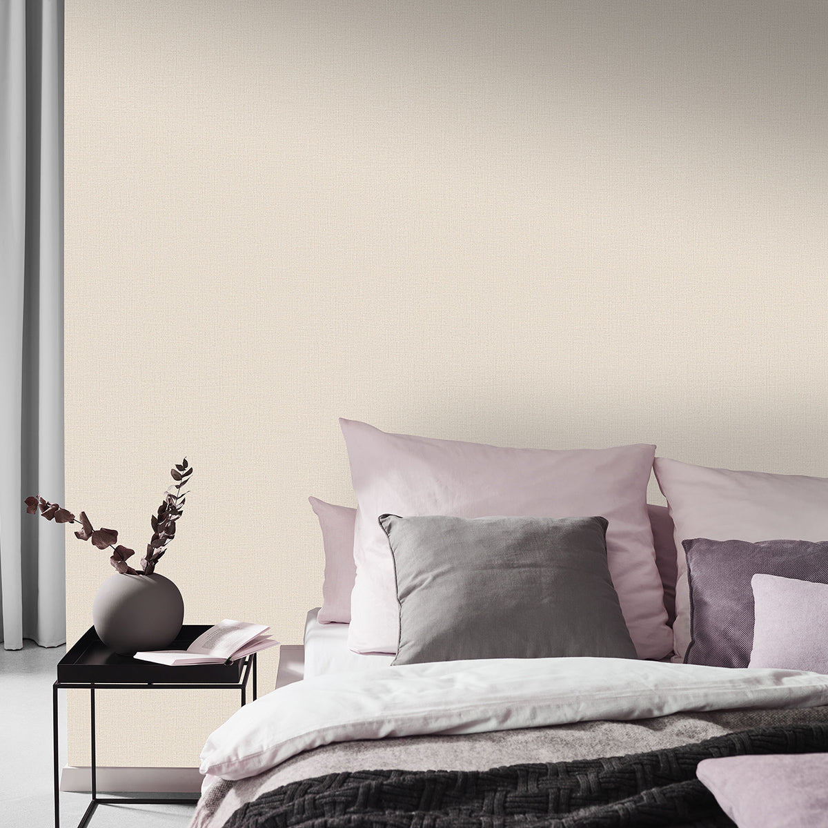 ТАПЕТ ПРОЛЕТ ЛЕН ТАУПЕ