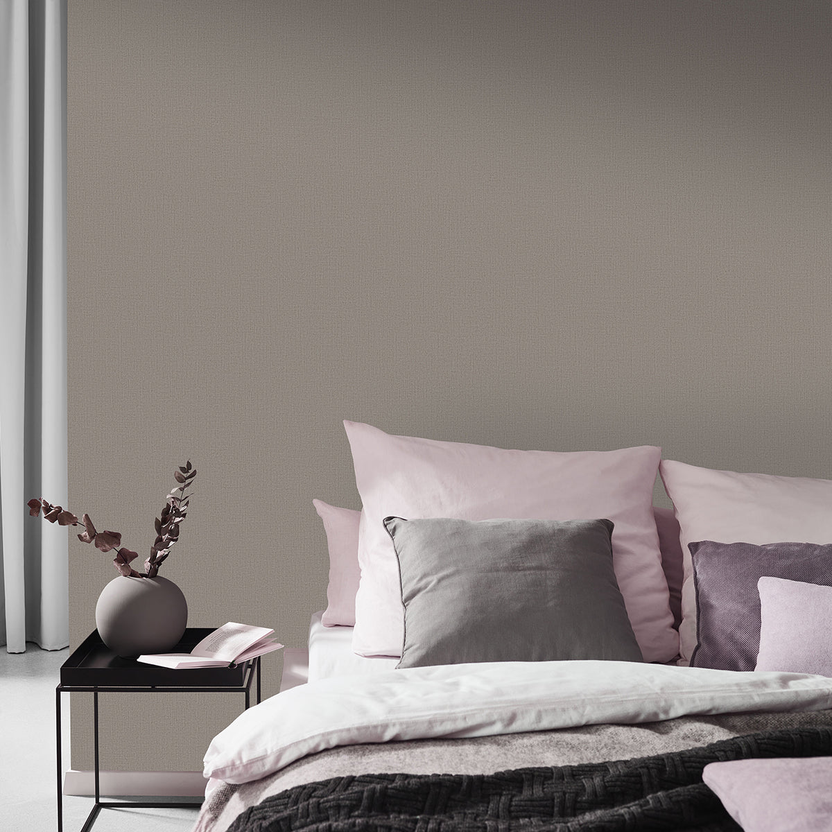 ТАПЕТ ПРОЛЕТ ЛЕН КАФЯВО