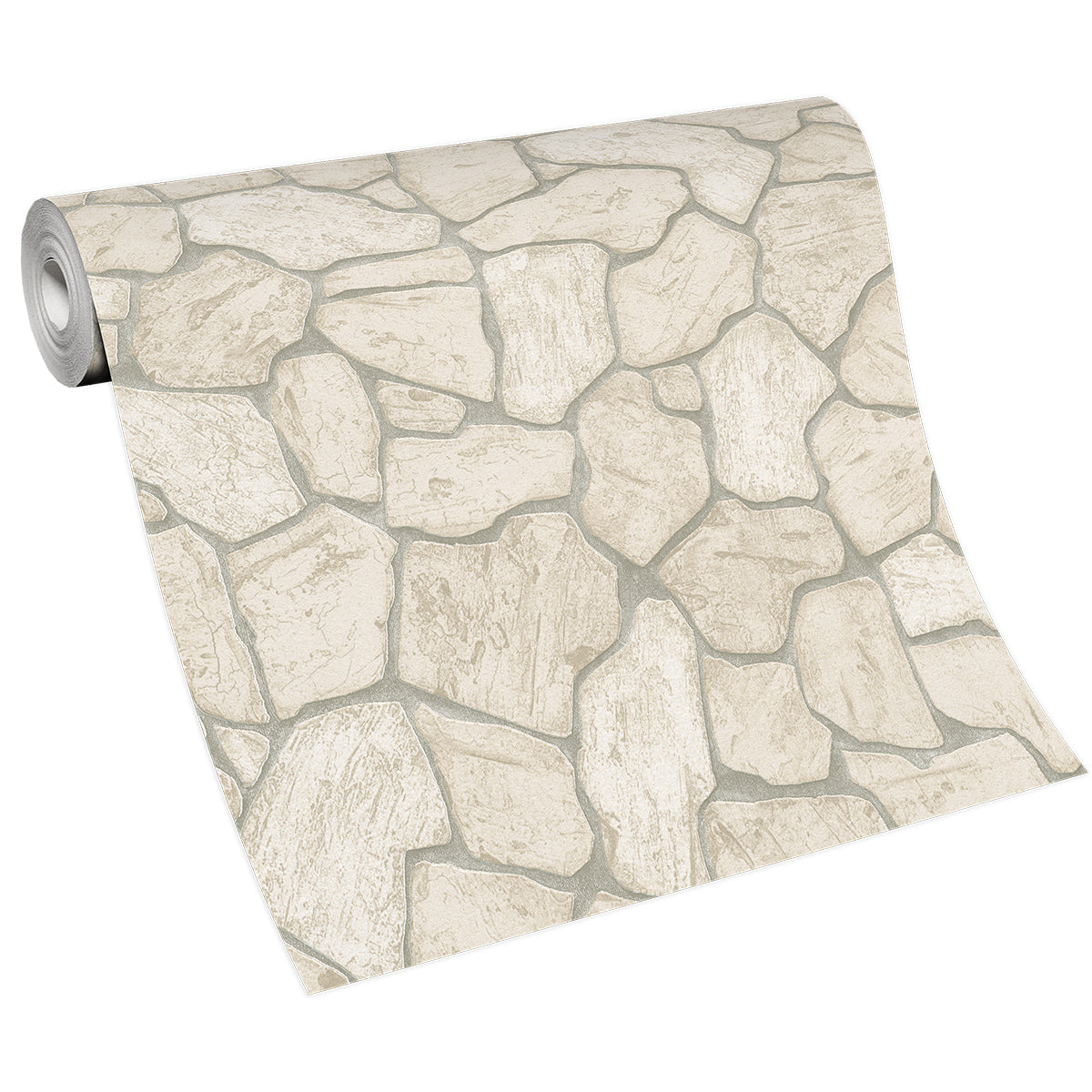 ТАПЕТ ЛЯТО КАМЕННИ ПЛОЧИ БЕЖ