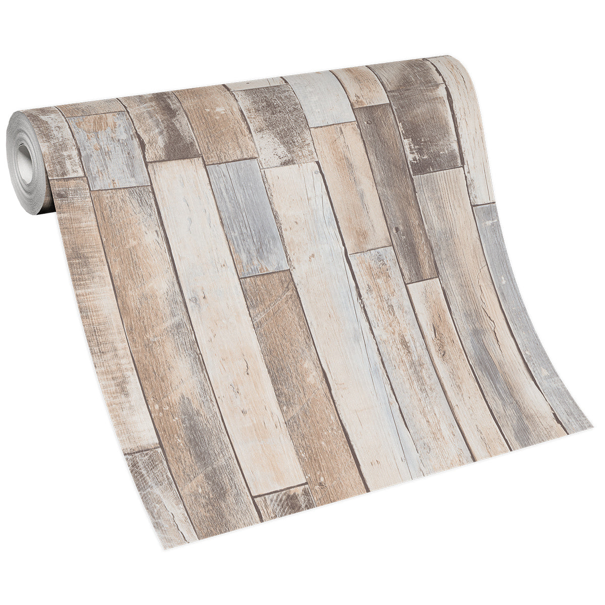 Тапет Лято малки дъски беж