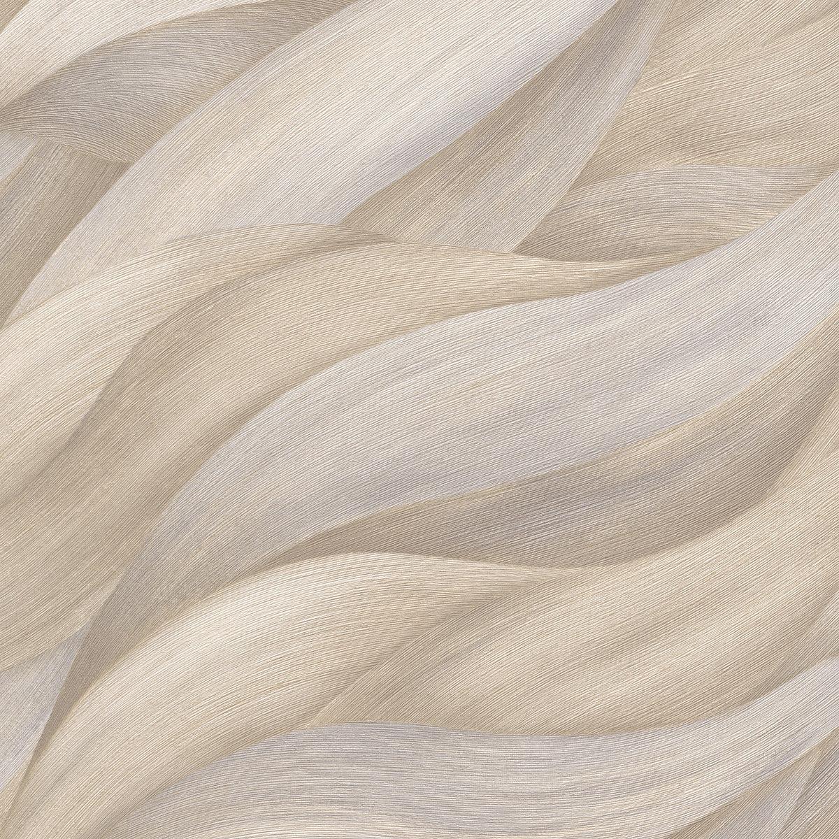 ТАПЕТ ПРОЛЕТ 3D ВЪЛНИ БЕЖ