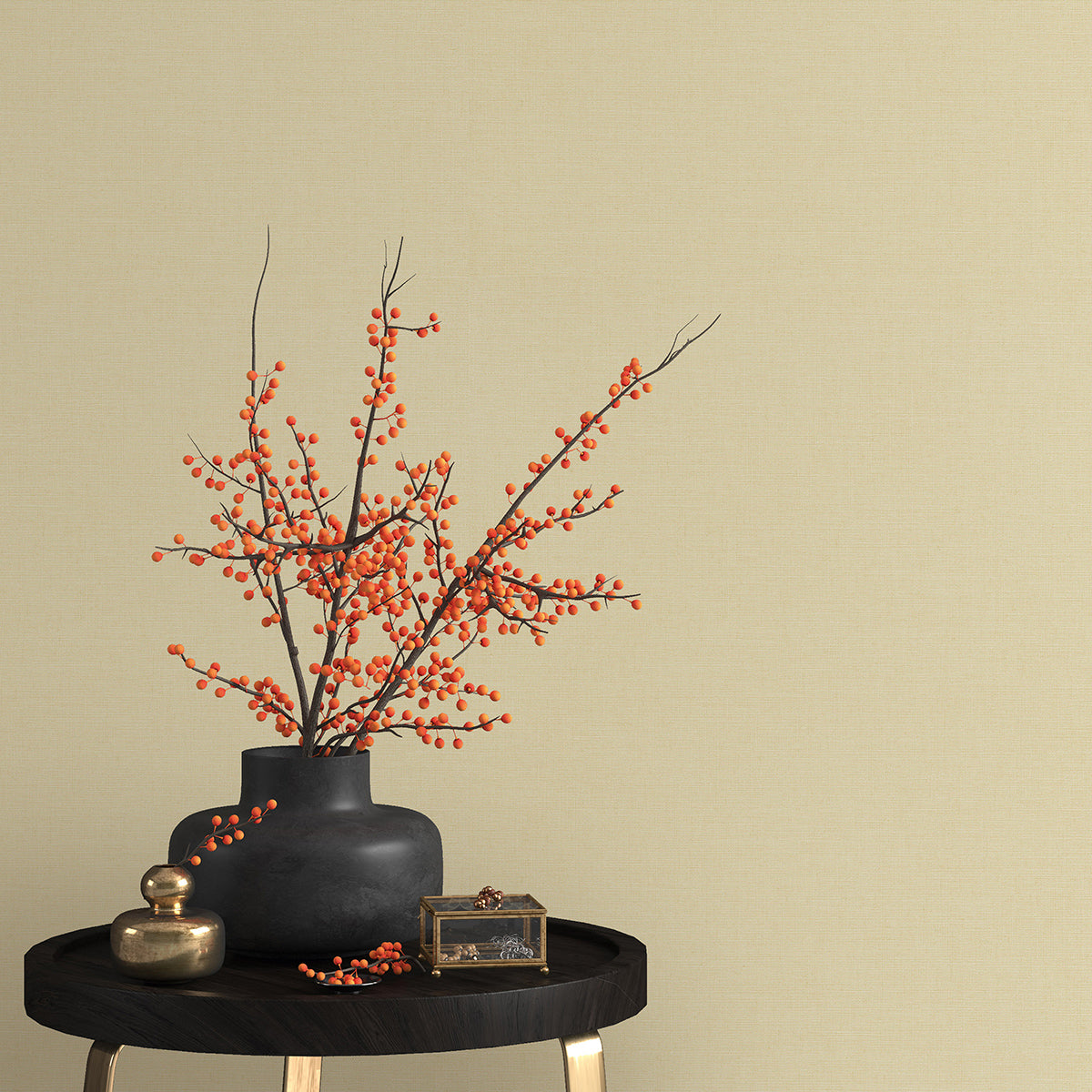 Тапет Пролет фин текстил беж