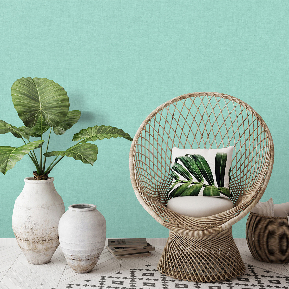 ТАПЕТ ПРОЛЕТ ФИН ТЕКСТИЛ СИНЬО