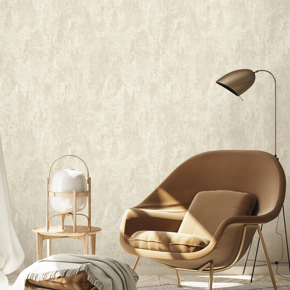 ТАПЕТ ПРОЛЕТ МАЗИЛКА КРЕМ-СИВО