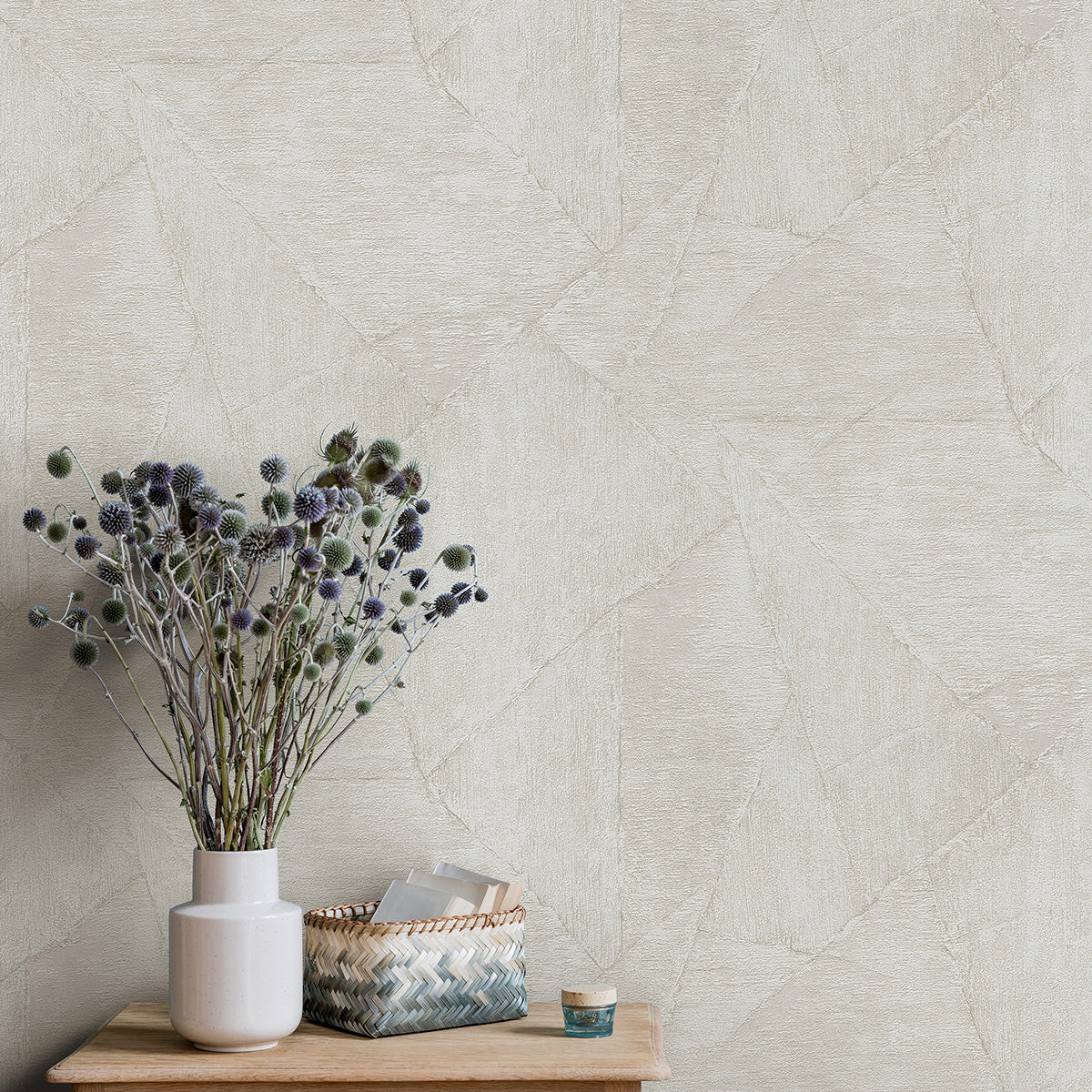 Тапет Пролет мазилка плочи беж