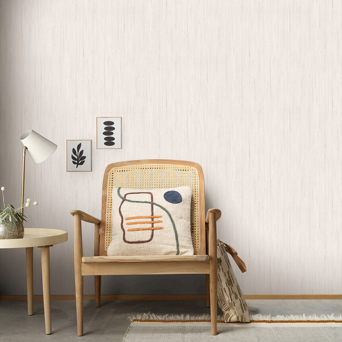 Тапет Пролет варова мазилка беж