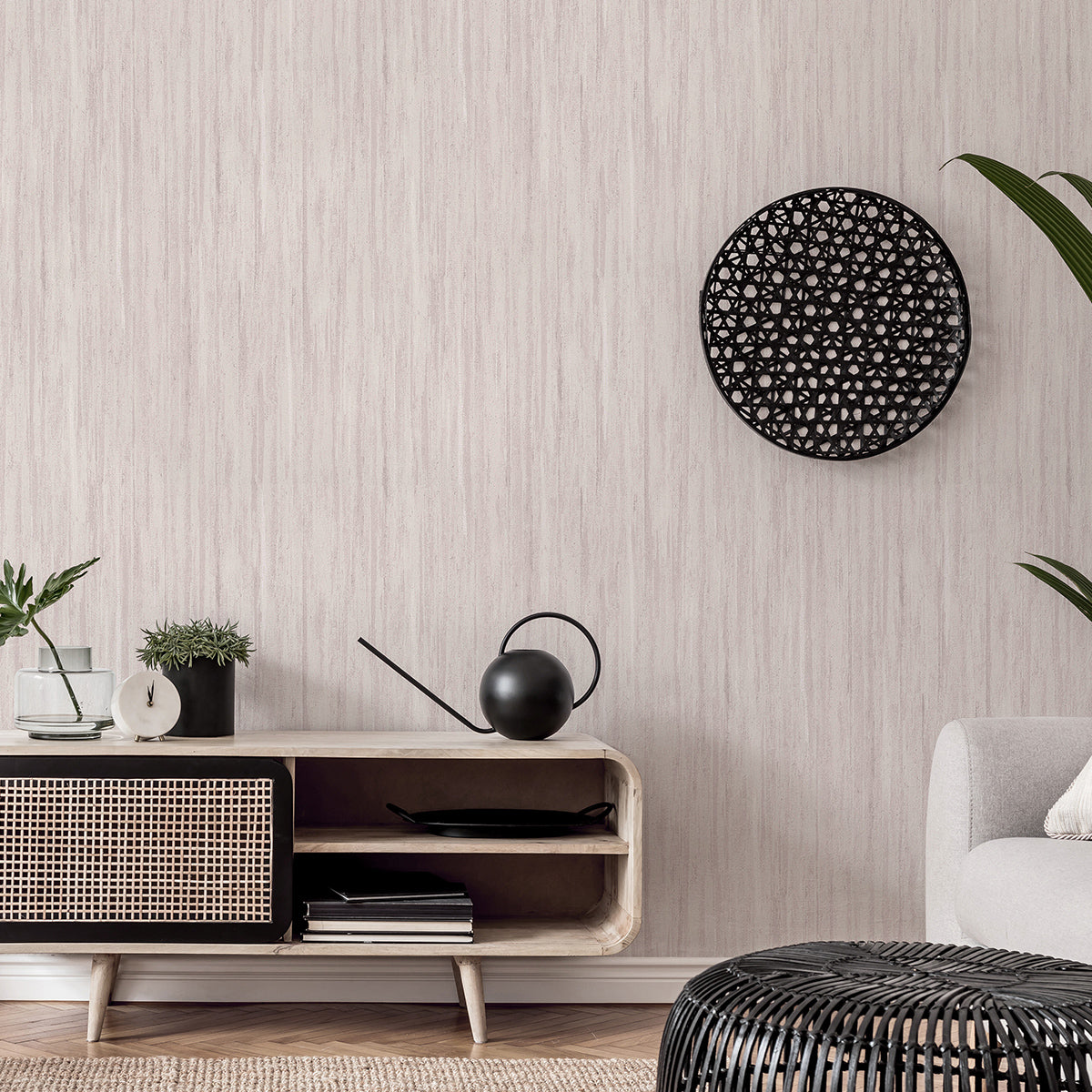 Тапет Пролет варова мазилка розово