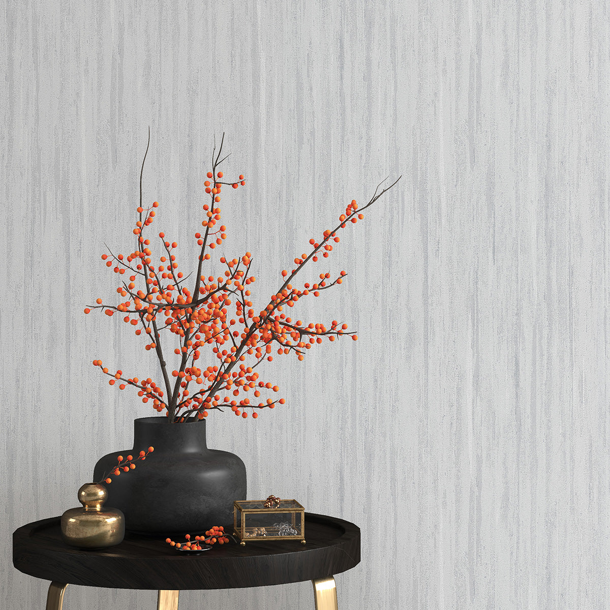 Тапет Пролет варова мазилка сиво