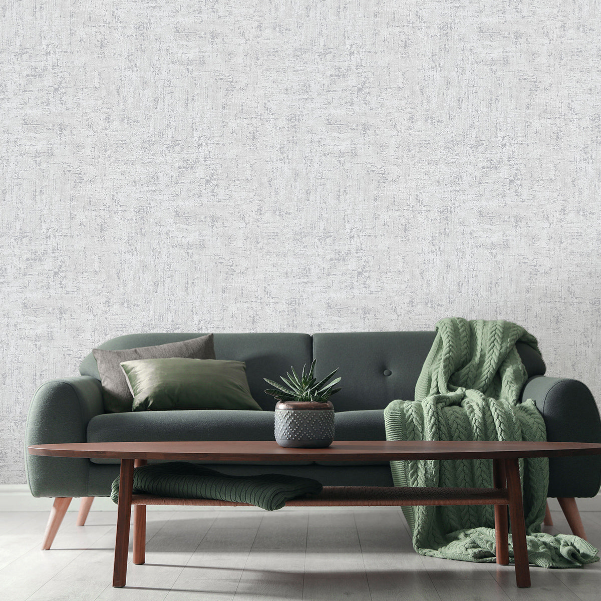 Тапет Пролет мазилка винтидж сиво