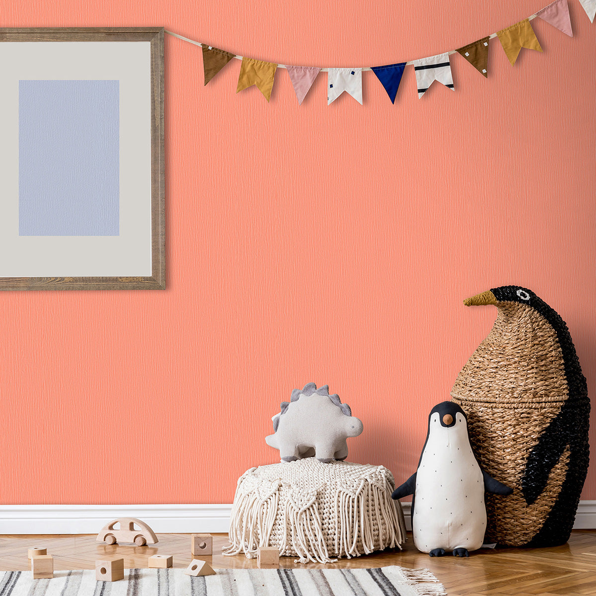 Тапет Лято оранж с ефект