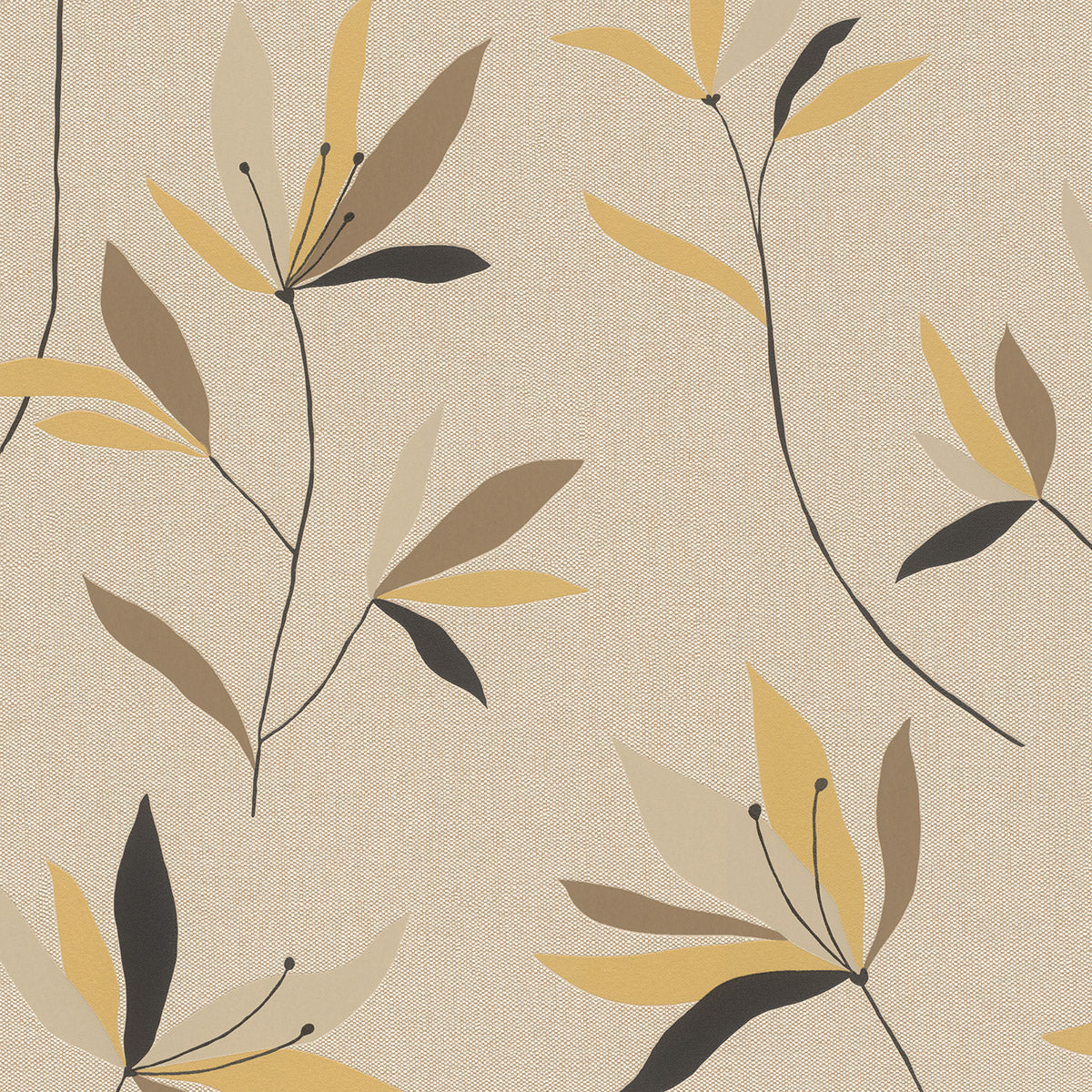 ТАПЕТ НАСТРОЕНИЕ КЛОНКИ ТЕКСТИЛ ТЪМЕН БЕЖ