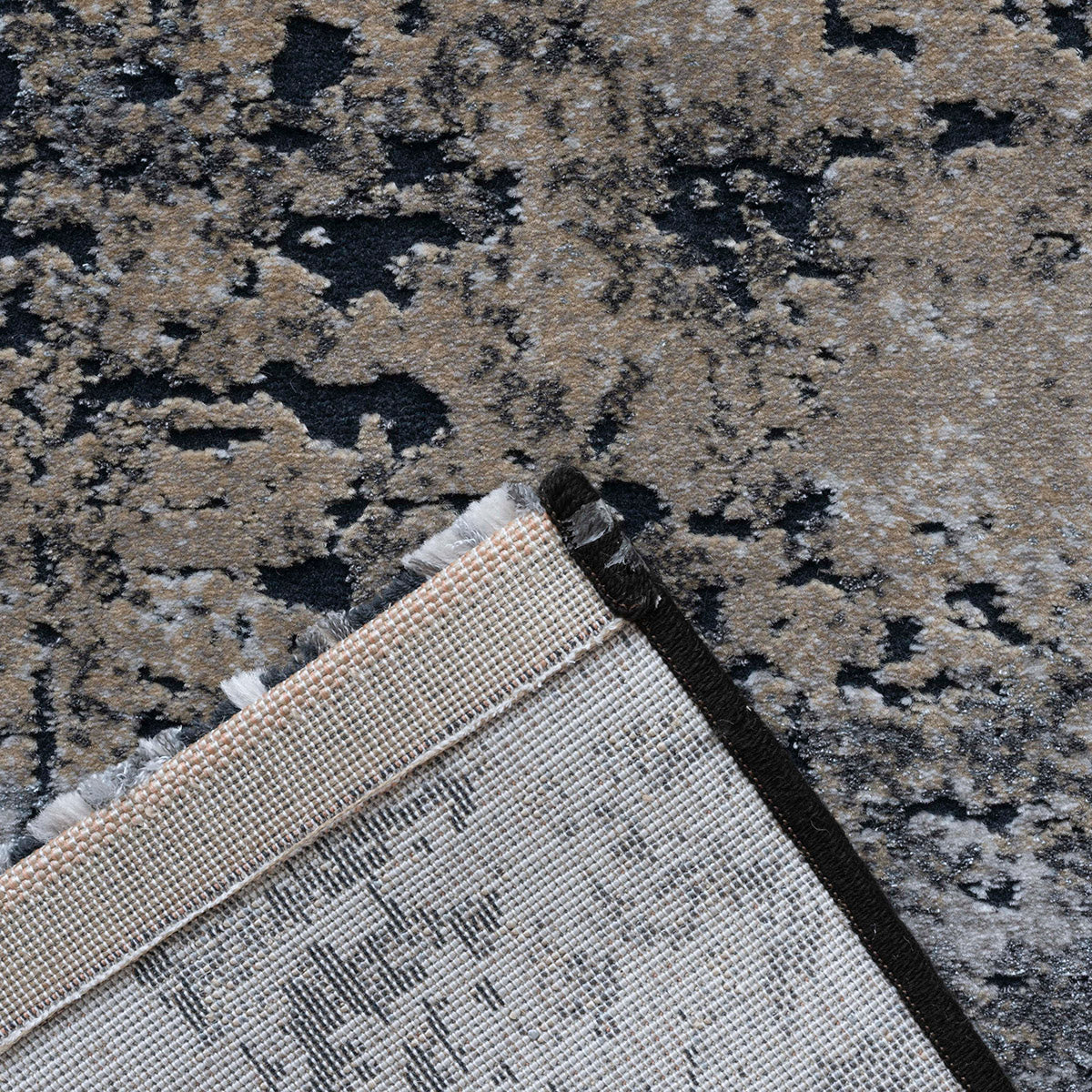 Килим Canyon бежово преливащо сиво