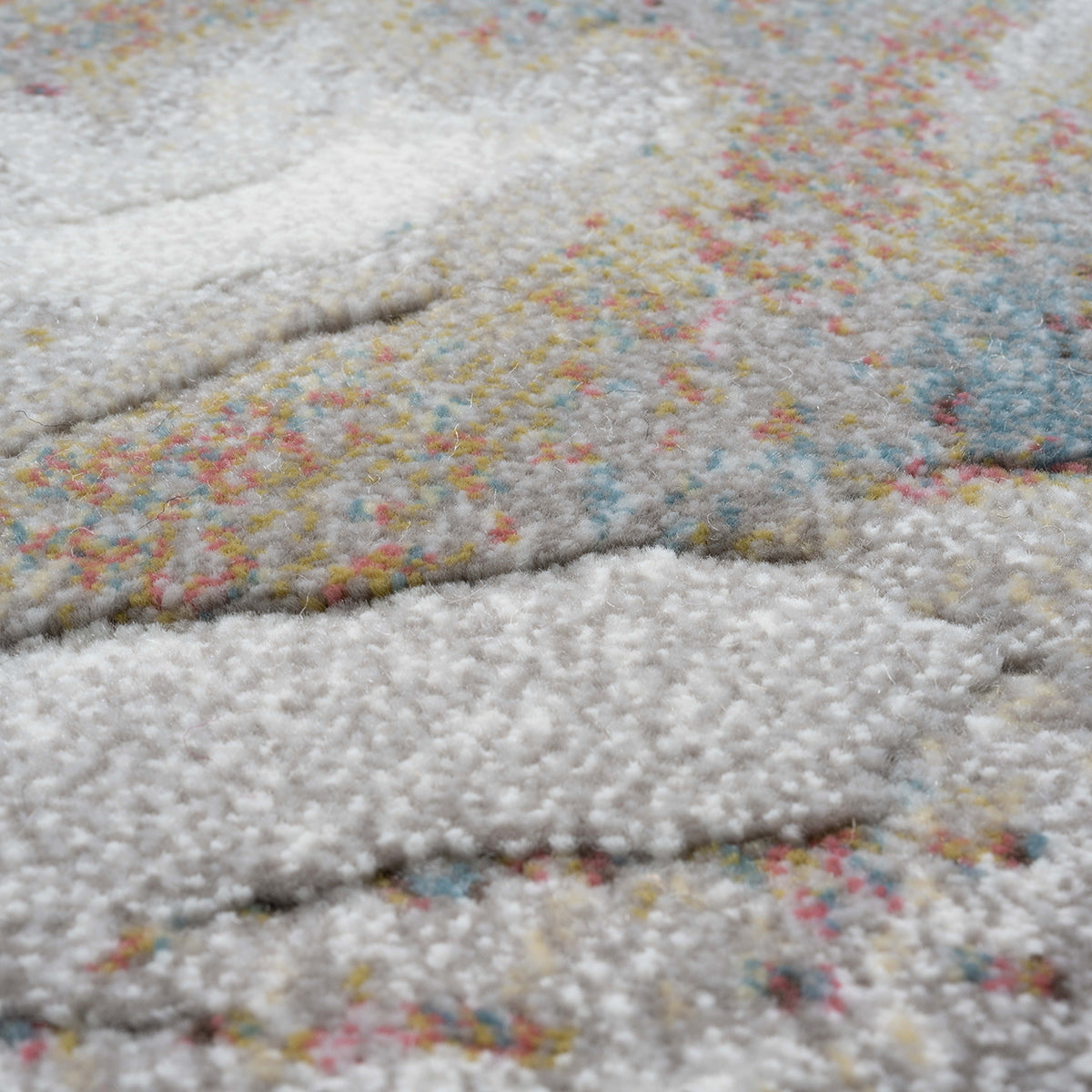 Килим Argentum - акварел кафяво-беж