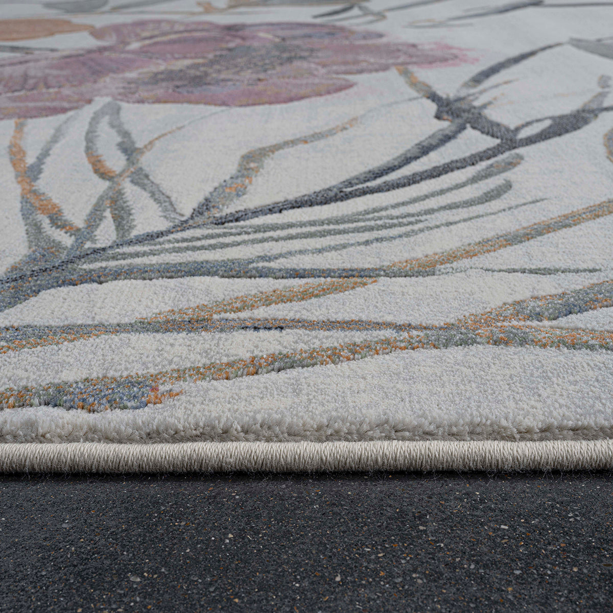 Килим Argentum - оранжево цвете сиво