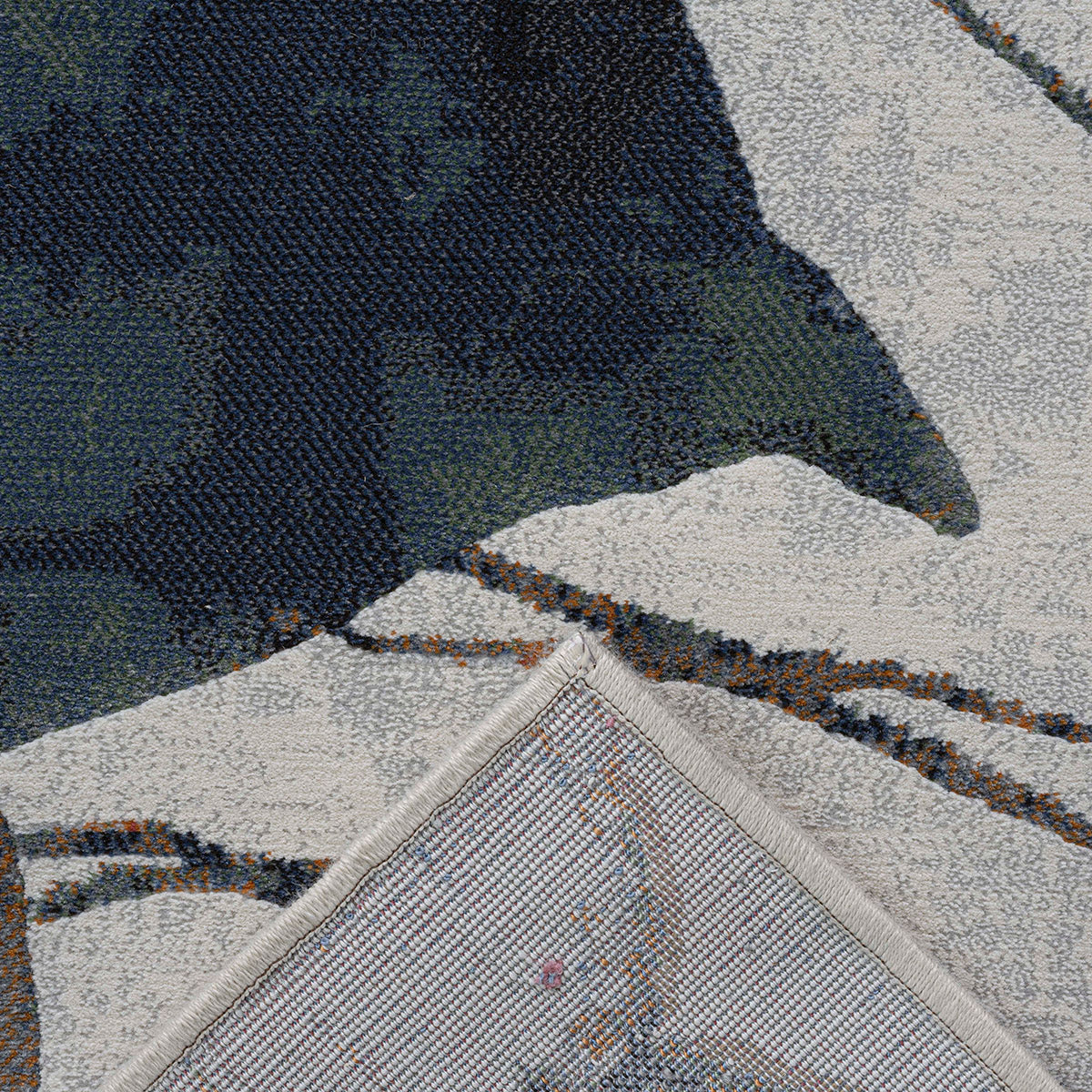 Килим Argentum - оранжево цвете сиво