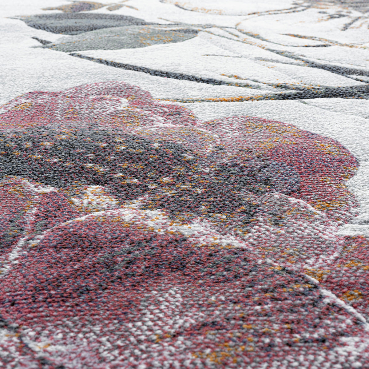 Килим Argentum - оранжево цвете сиво