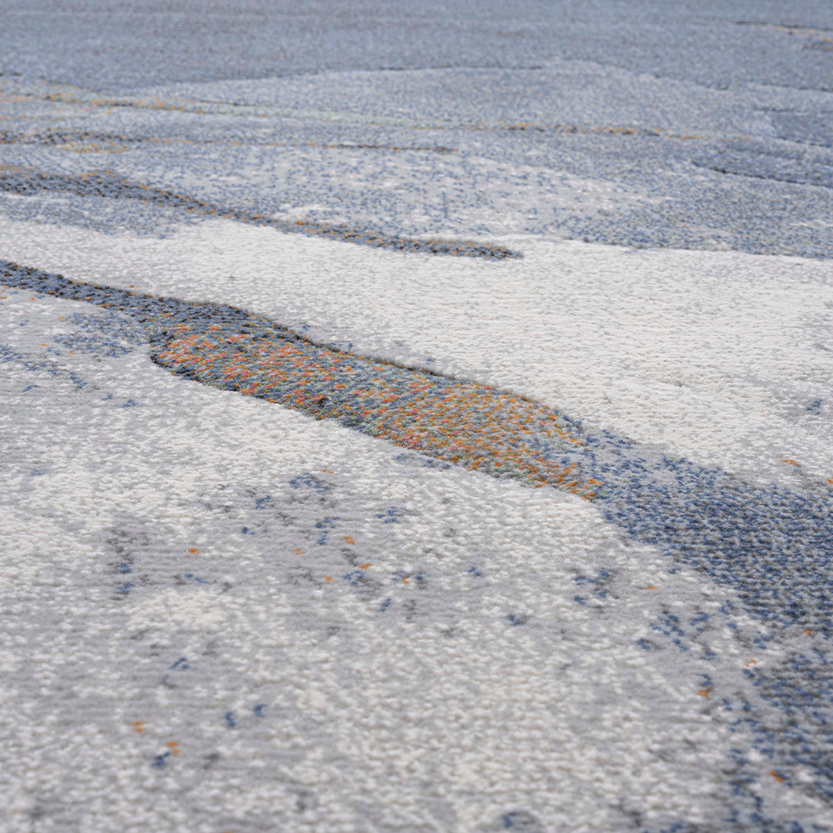 Килим Argentum - абстракт синьо