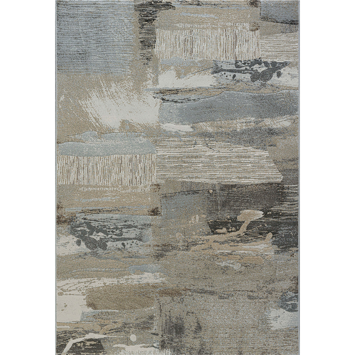 Килим Argentum - винтидж релеф кафяво