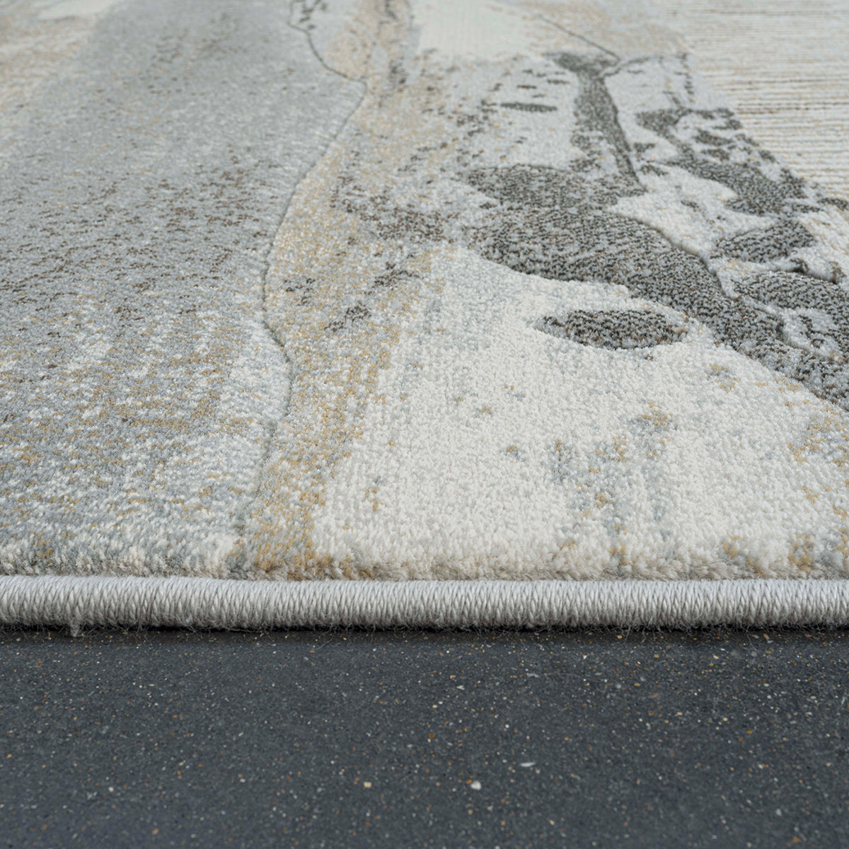 Килим Argentum - винтидж релеф кафяво