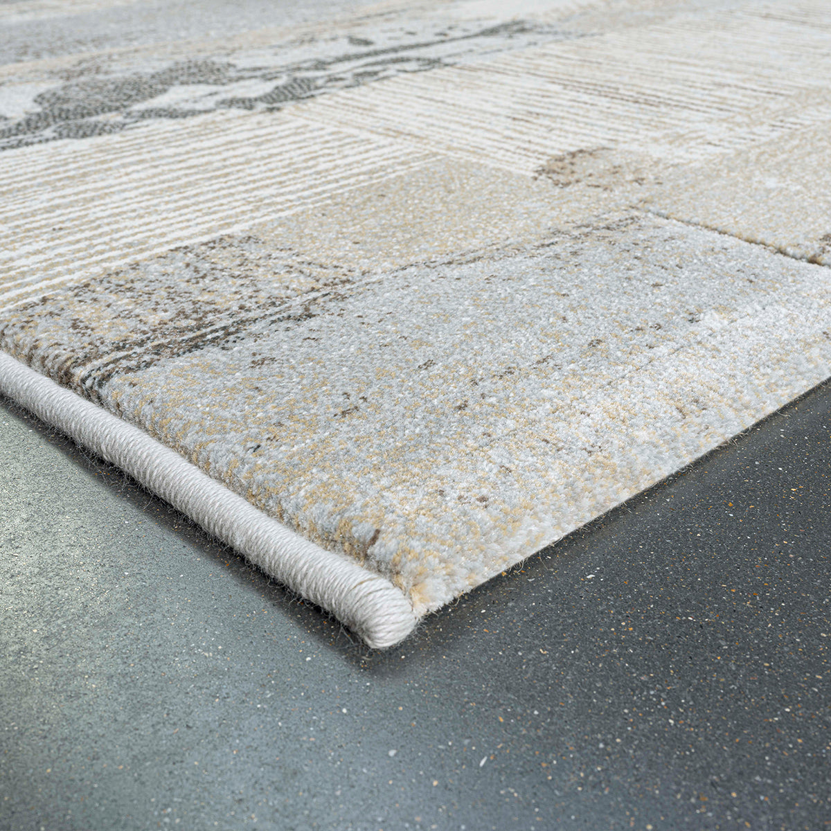 Килим Argentum - винтидж релеф кафяво