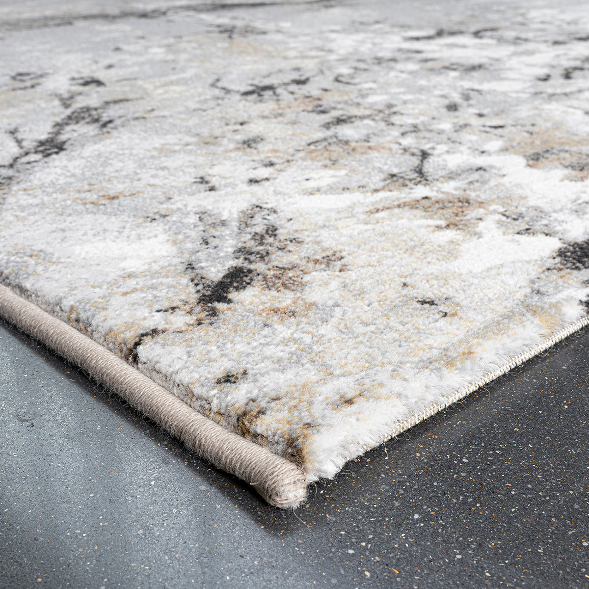 Килим Argentum - нощни хълмове сиво