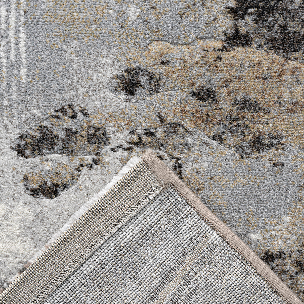 Килим Argentum - нощни хълмове сиво