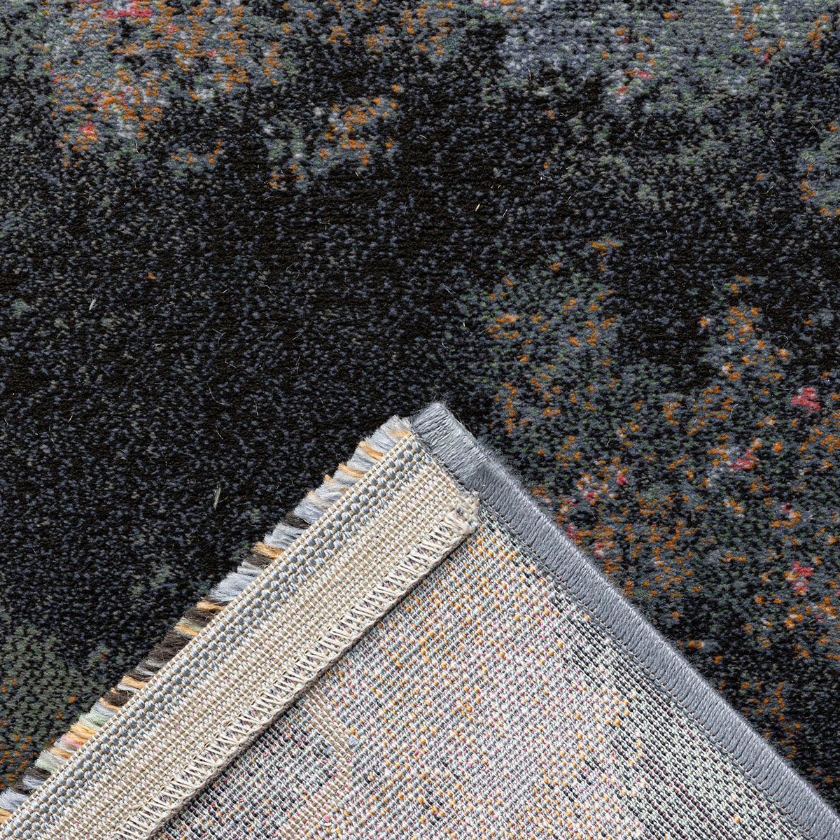 Килим Argentum - галактика зелено розово