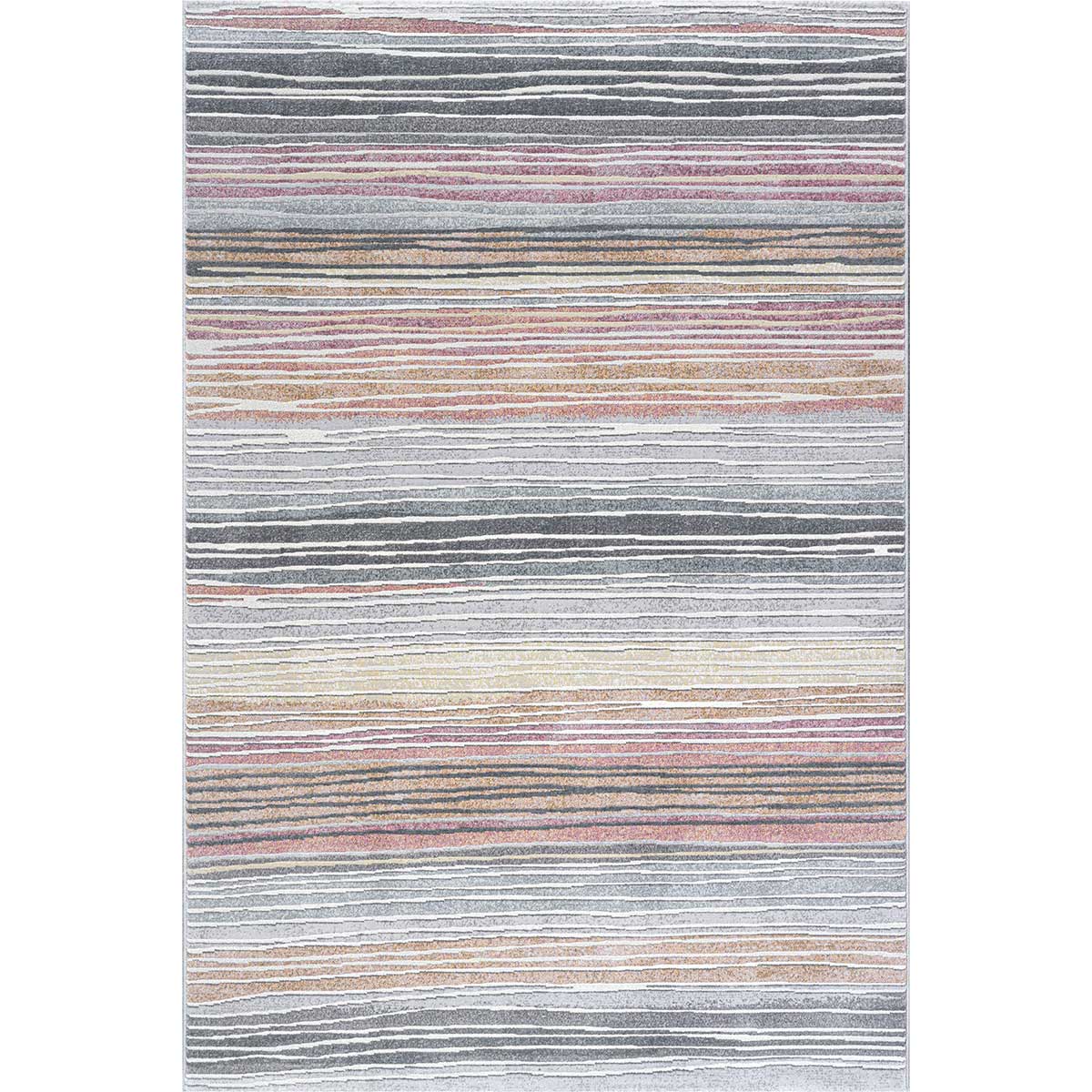 Килим Argentum - райе розово