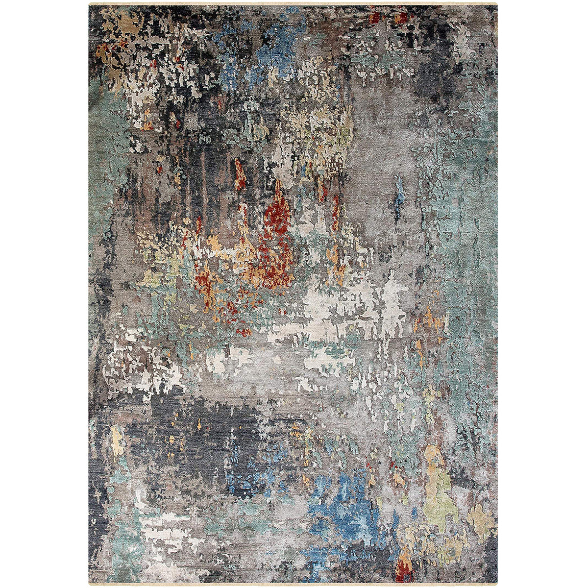 Пътека шенил Стокхолм импресия сиво anti-slip