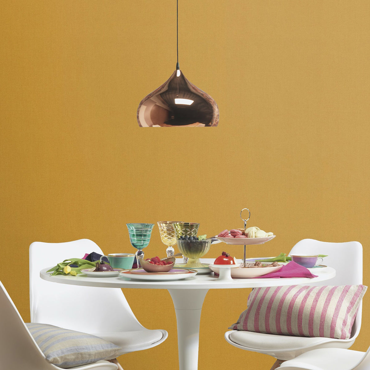 ТАПЕТ НАСТРОЕНИЕ ТЕКСТИЛ ГОРЧИЦА