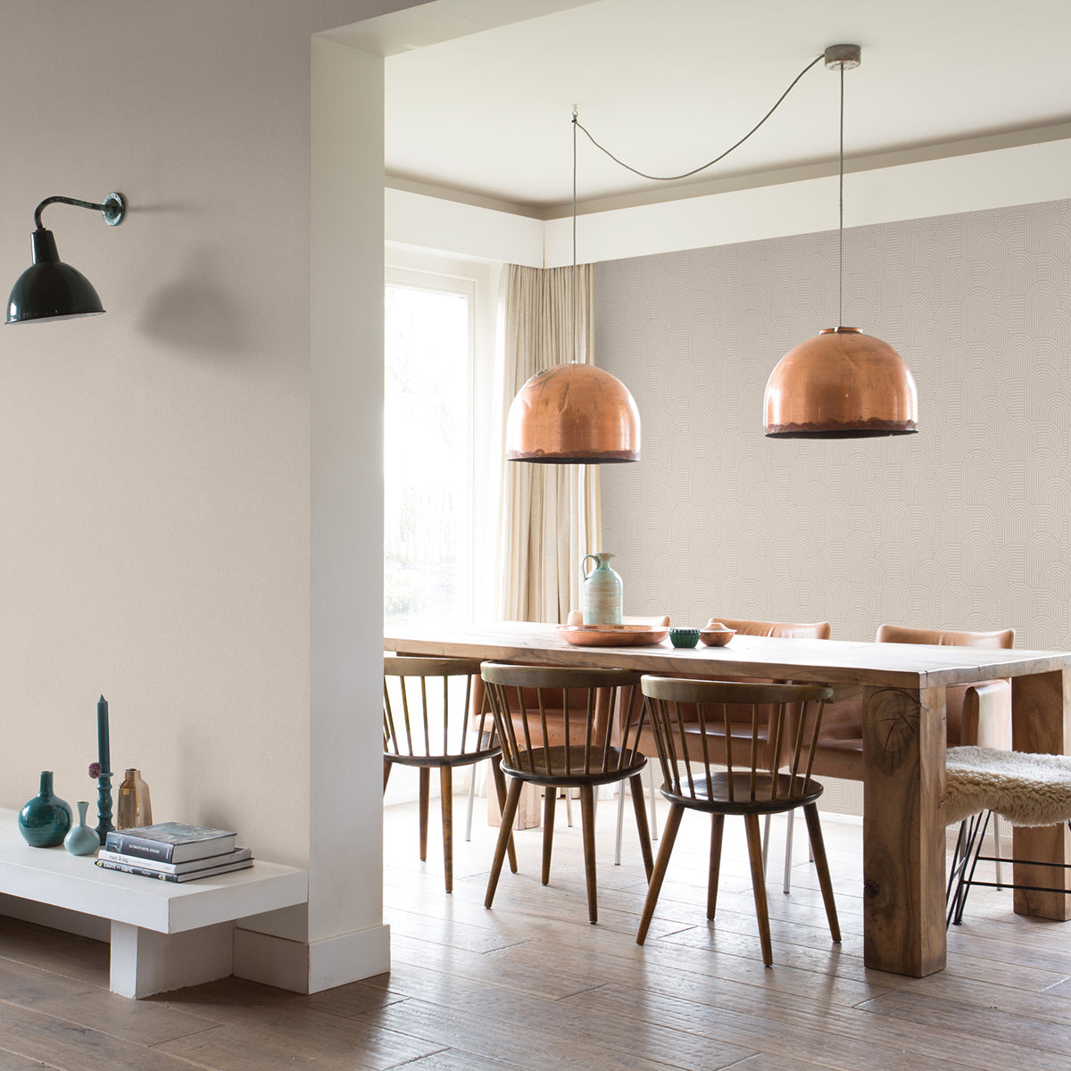 ТАПЕТ НАСТРОЕНИЕ АРКИ ТЕКСТИЛ БЕЖ