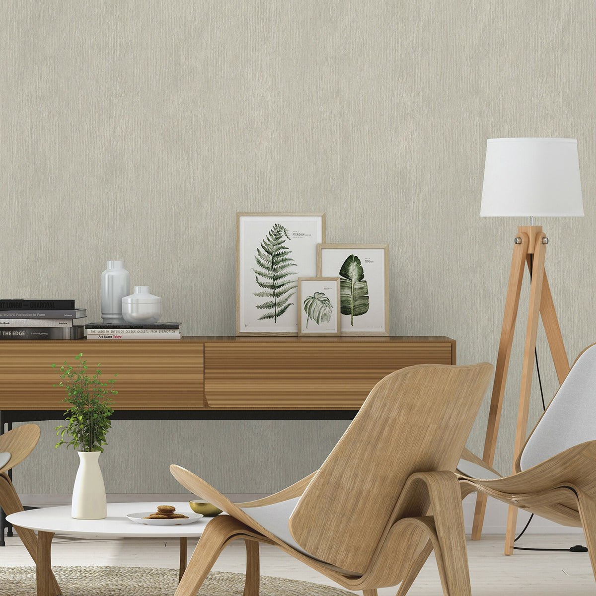 ТАПЕТ НАСТРОЕНИЕ РЕЛЕФ СИВО БЕЖ