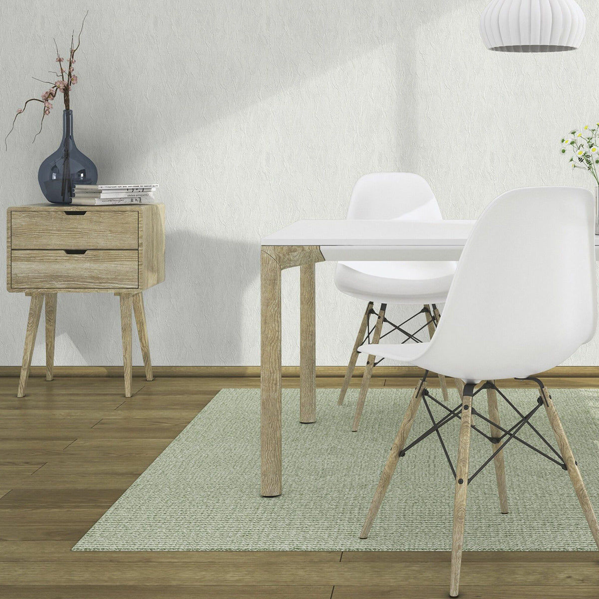 ТАПЕТ НАСТРОЕНИЕ МАЗИЛКА ГЛАНЦ БЯЛО