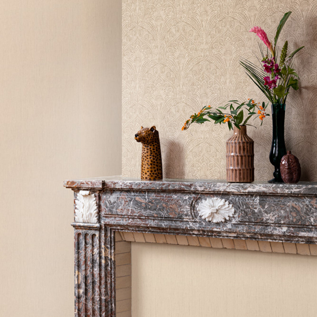 ТАПЕТ НАСТРОЕНИЕ ЛЕН БЕЖ