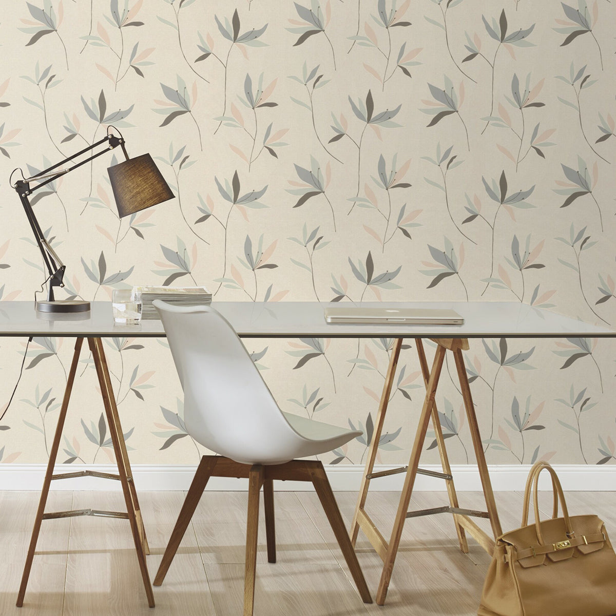 ТАПЕТ НАСТРОЕНИЕ КЛОНКИ ТЕКСТИЛ БЕЖ