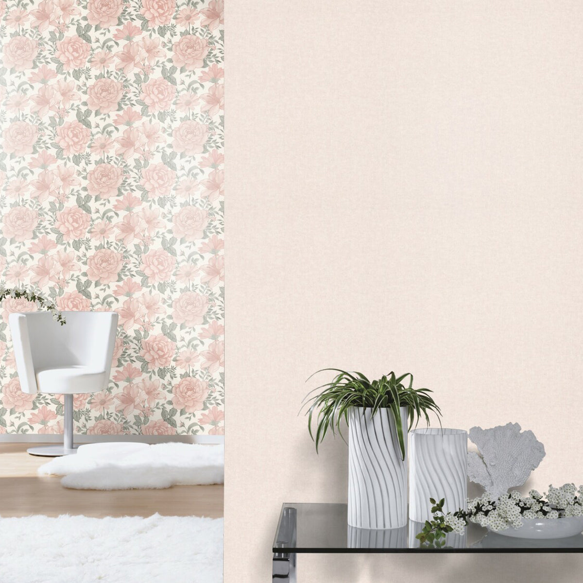 ТАПЕТ НАСТРОЕНИЕ АКВАРЕЛ ПЕПЕЛ ОТ РОЗИ