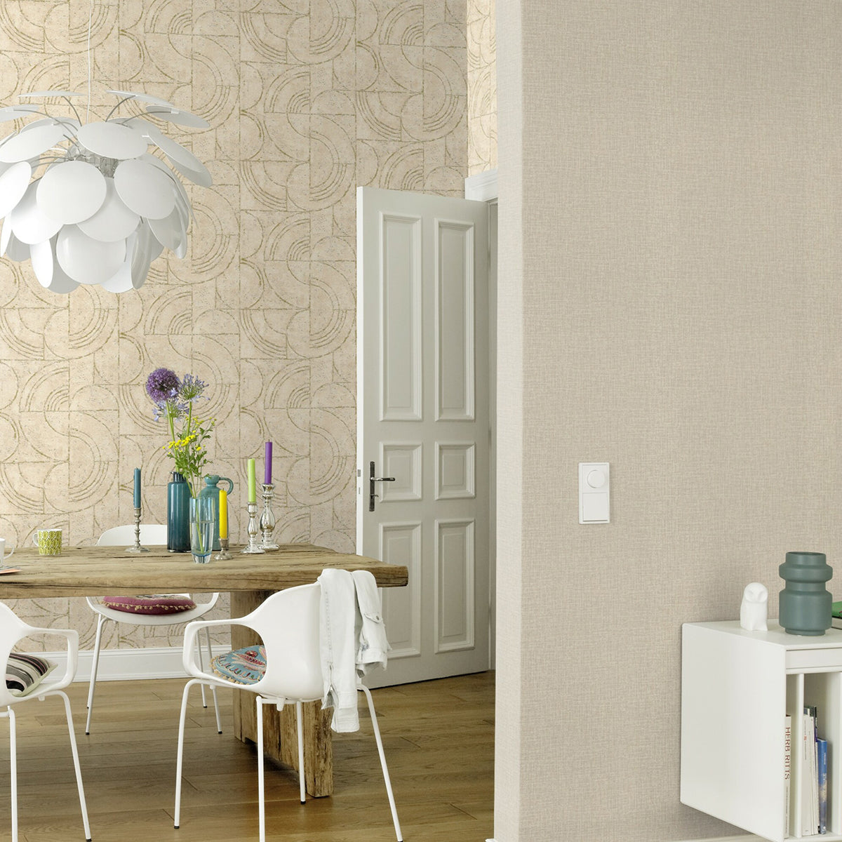 ТАПЕТ НАСТРОЕНИЕ КАНАВА БЕЖ