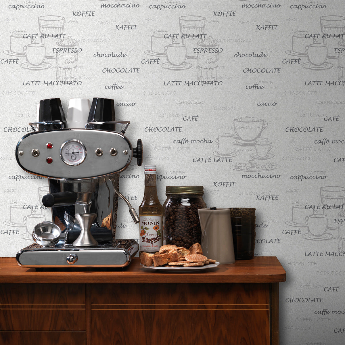 ТАПЕТ НАСТРОЕНИЕ НАДПИСИ КАФЕ БЯЛО