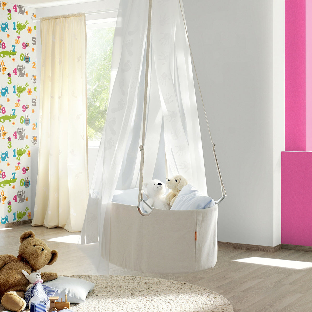 ТАПЕТ НАСТРОЕНИЕ РЕЛЕФНА МАЗИЛКА БЯЛО