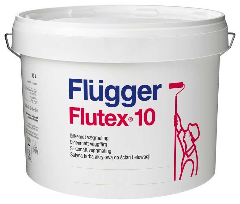 Миещ сатенен латекс - Flugger Flutex 10