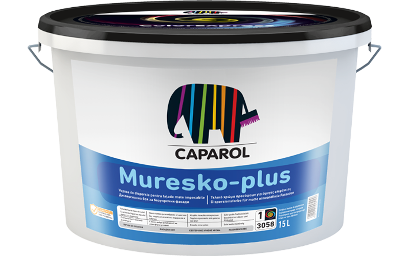 Силиконова фасадна боя Caparol - Muresko Plus