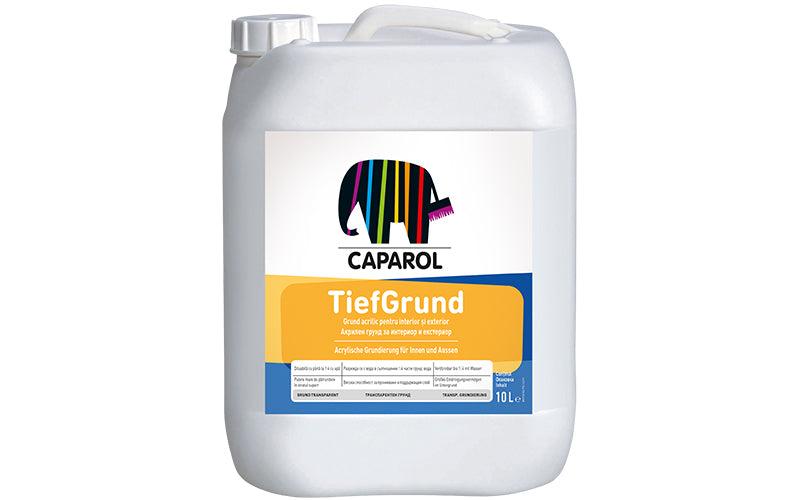 Дълбокопроникващ грунд Caparol - Tiefgrund
