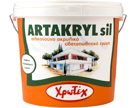 Гръцка фасадна боя - Chrotex Artakryl Sil