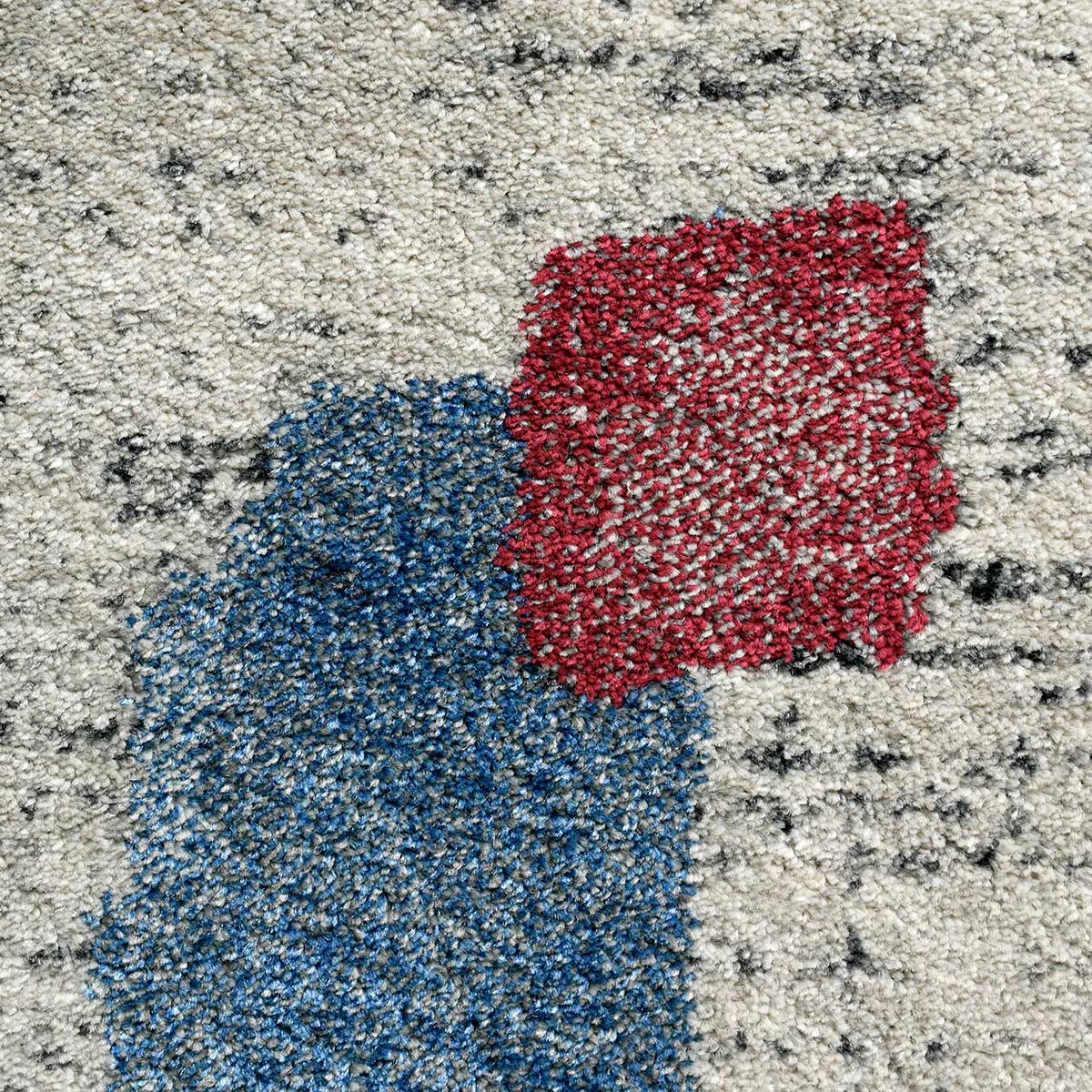 Килим Infinity сив абстракт картина крем